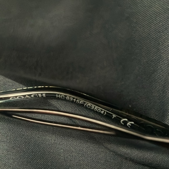 Coach: Translucent Blue (C3504) Sunglasses - Picture 3 of 16